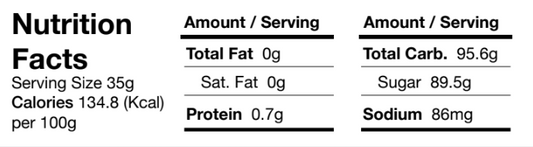 Ginger Tea - Ginger, Longan, Red Dates, and Brown Sugar - 4-in-1 instant tea block